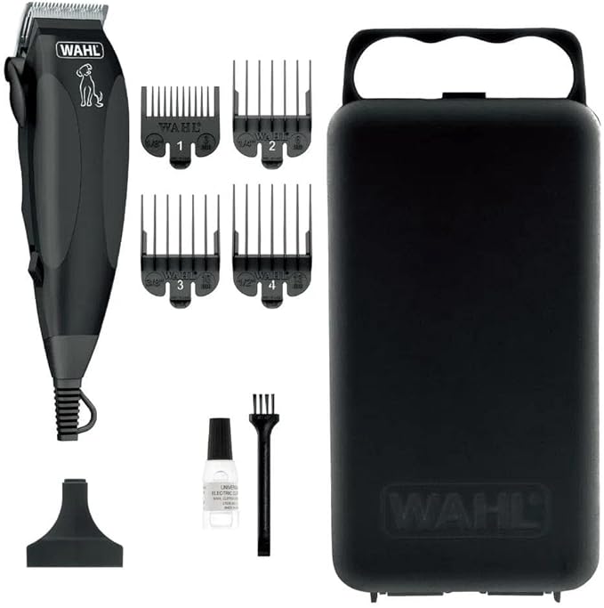 Máquina de tosa Wahl Pet Clipper com seus acessórios